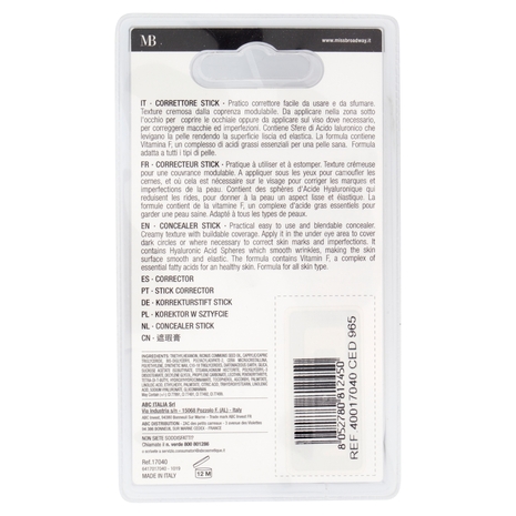 Miss Broadway Easy Concealer Correttore in Stick Light n.01
